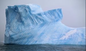 One of hundreds of floating glaciers in Antarctica